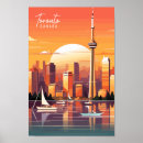 Search for vintage toronto posters Illustration