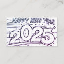 Recherche de bonnes années cartes visite Nouveau