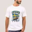 Recherche de drapeau suède tshirts Nordique