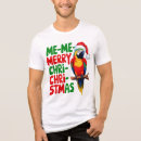 Search for christmas parrot tshirts Santa