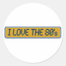 Search for love 80s stickers 80's
