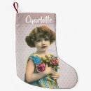 Search for flower christmas stockings Girl