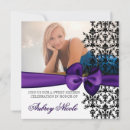 Search for violet sweet 16 invitations Lavender