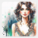 Search for woman stickers Vintage