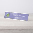 Search for purple name plates Corporate