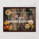 Recherche de thanksgiving cartes postales Rustique