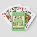 Search for frog playing cards Pattern