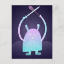 Search for cute monsters postcards Children
