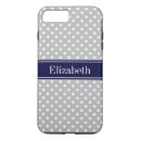 Search for white dots blue iphone cases Grey