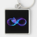 Search for symbols square keychains Black