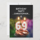 Search for 69th 5x7 invitations Party