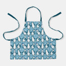 Search for blue penguin aprons Snowflakes