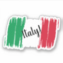 Search for green white red flag italy stickers Country