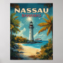 Search for vintage bahamas posters Tropical beach