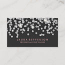 Search for silver business cards event planners