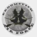 Search for broom stick stickers Vintage
