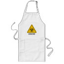Search for biohazard aprons Warning
