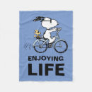 Search for bicycle blankets Peanuts