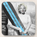 Recherche de marilyn dessous de verres Moderne
