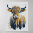Search for cute highland cow art Cattle