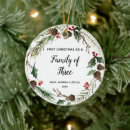 Search for family first ornaments Green