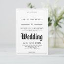 Search for engraved wedding invitations Black and white