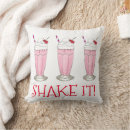 Recherche de milkshake coussins Fraise