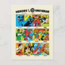 Recherche de héros cartes postales Superman