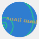 Recherche de lettre postale autocollants Escargot