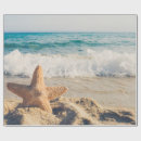 Recherche de sable de plage papier cadeau Étoile