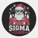 Search for sigma stickers Santa