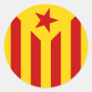 Recherche de catalane autocollants Drapeau catalan