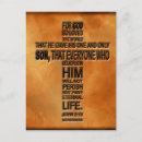 Recherche de john 3 16 cartes postales Dieu