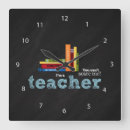 Search for chalkboard clocks Back to school