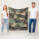 Search for military camo blankets Soldier