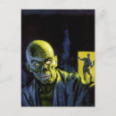 Recherche de monstre vert cartes postales Mort