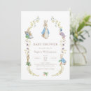 Recherche de peter rabbit baby shower invitations Livre de contes