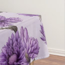 Search for purple flower tablecloths Botanical
