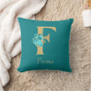 Search for letter f pillows Floral