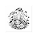 Search for mushroom rubber stamps Whimsical