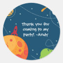 Search for outer space stickers Astronaut birthday