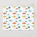 Search for fish pattern postcards Nautical