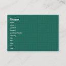 Search for pattern chubby business cards Green