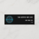 Search for sound business cards Black