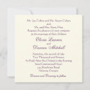 Recherche de aubergine wedding invitations Classique