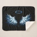Search for angel wings blankets Black