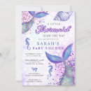 Search for pink mermaid baby shower invitations Ocean