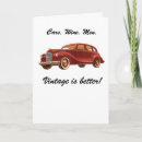 Search for vintage men cards Cars