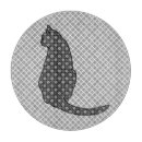 Recherche de chat noir planches à découper Noir et blanc