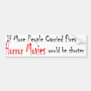 Search for movie bumper stickers Gun